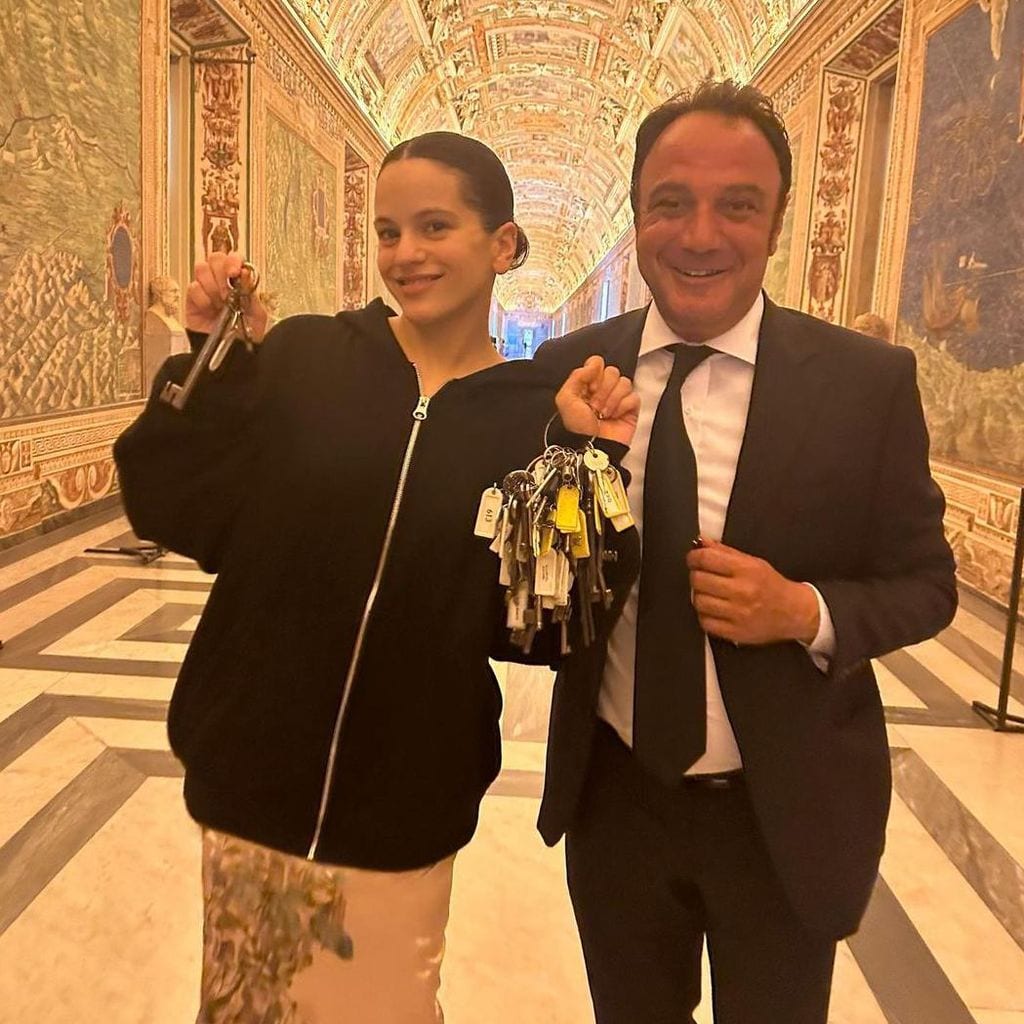 Rosalía en El Vaticano