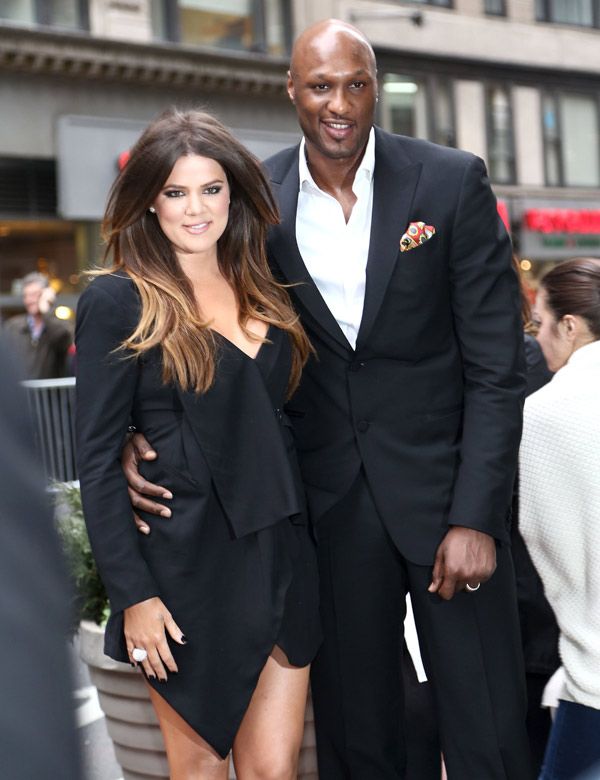 Lamar Odom y Khloé Kardashian