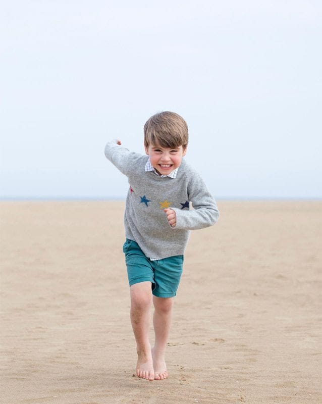 Retratos por el cuarto cumpleaños de Louis de Cambridge