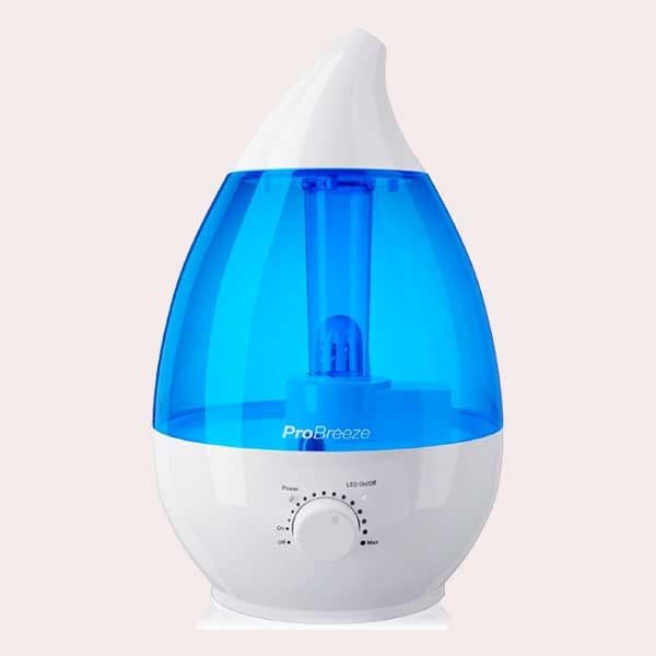 pro breeze humidificador de aire ultrasonico silencioso