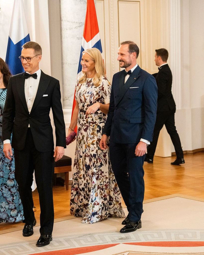 Mette Marit y Haakon de Noruega en Alemania