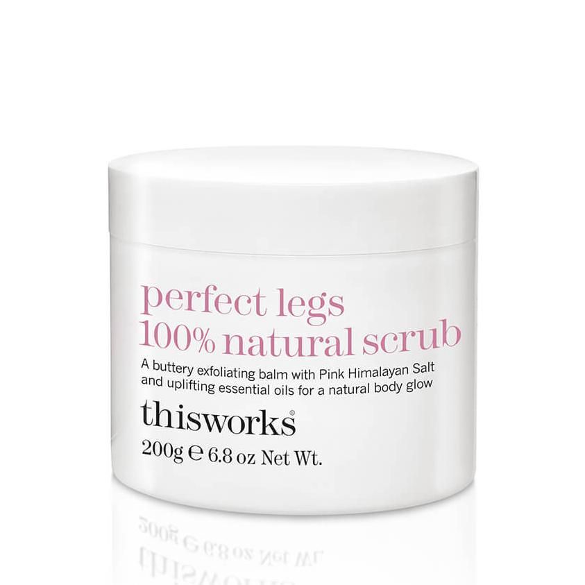 this works perfect legs 100 natural scrub