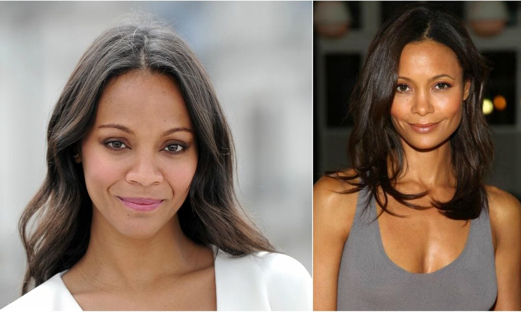 zoe saldana y thandie newton