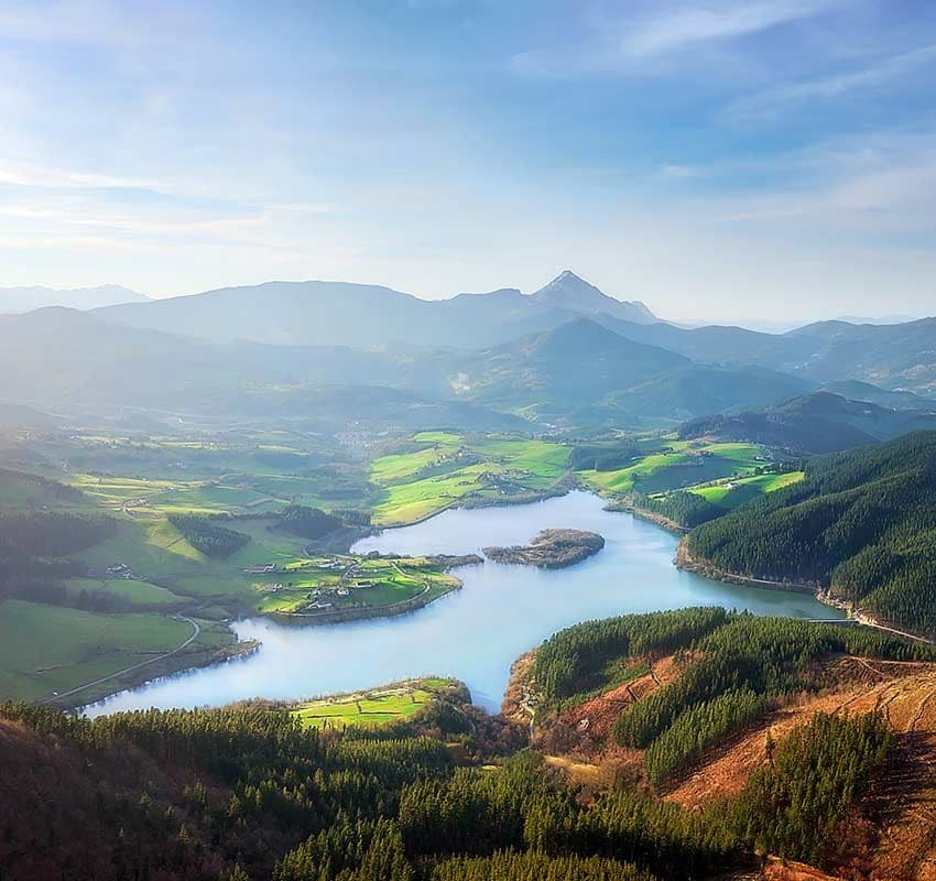 Embalse de Urkulu, Álava, País Vasco