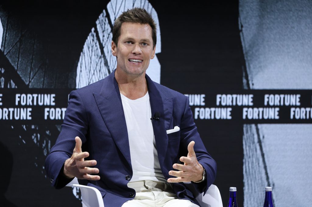 Tom Brady habló de la paternidad durnate un panel en el Fortune Global Forum 2024.