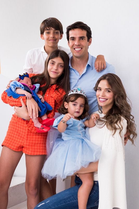 Fiesta por el primer cumplemés de la hija pequeña de Kaká