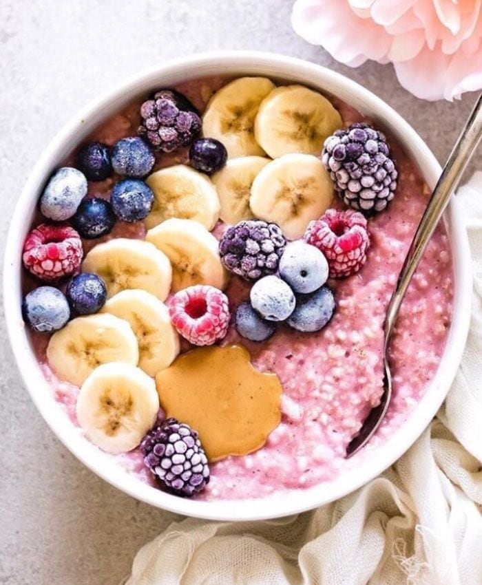 desayuno entrenamiento