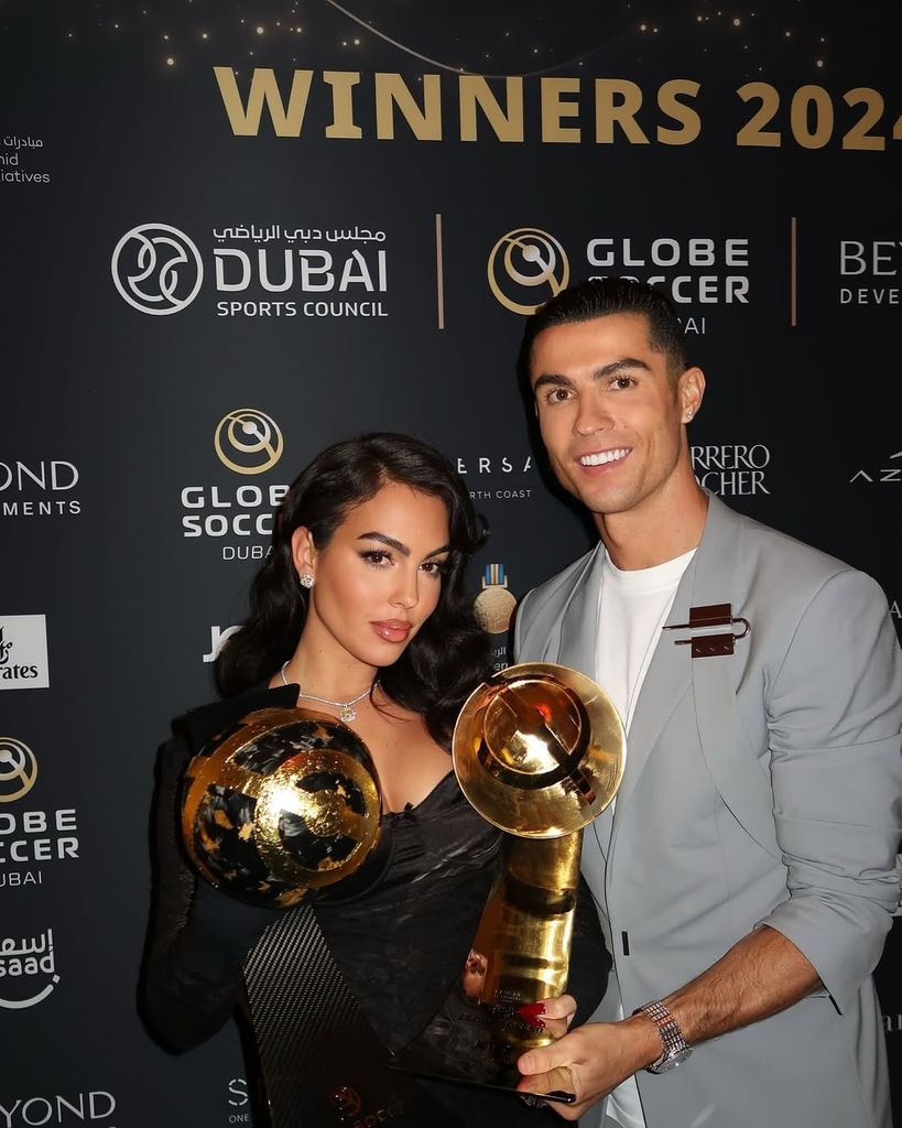 Georgina Rodríguez y Cristiano Ronaldo