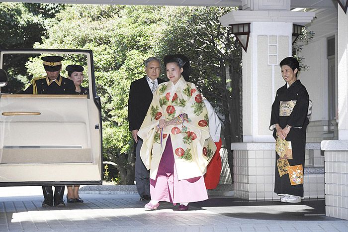 Boda de Ayako de Japón