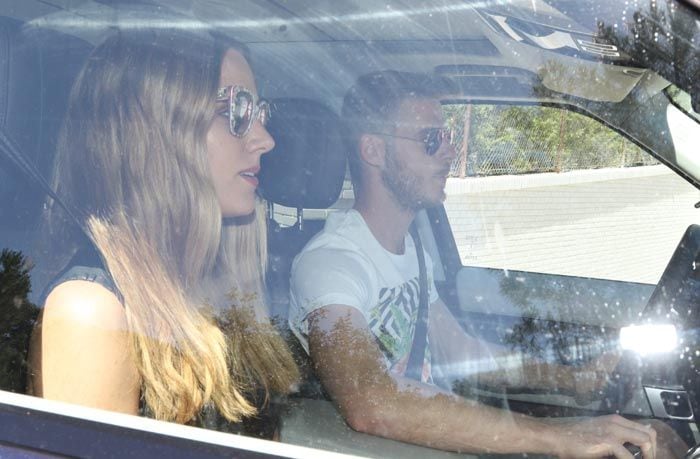 Edurne y De Gea, en una imagen de archivo, se habrían ido de vacaciones juntos aprovechando un parón en la gira de conciertos de la artista
