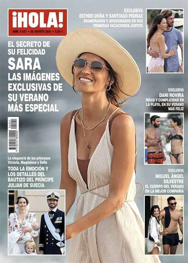 Sara Carbonero en la portada de ¡HOLA!
