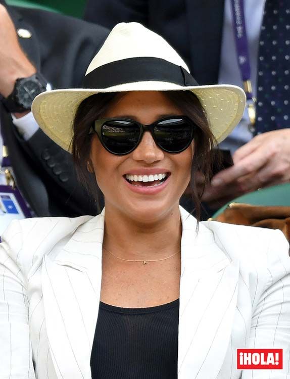 Meghan en el torneo de Wimbledon