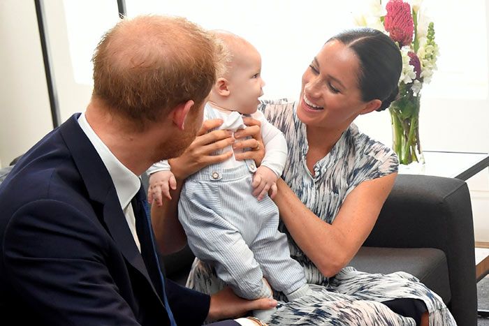 Meghan Markle, el príncipe Harry y Archie