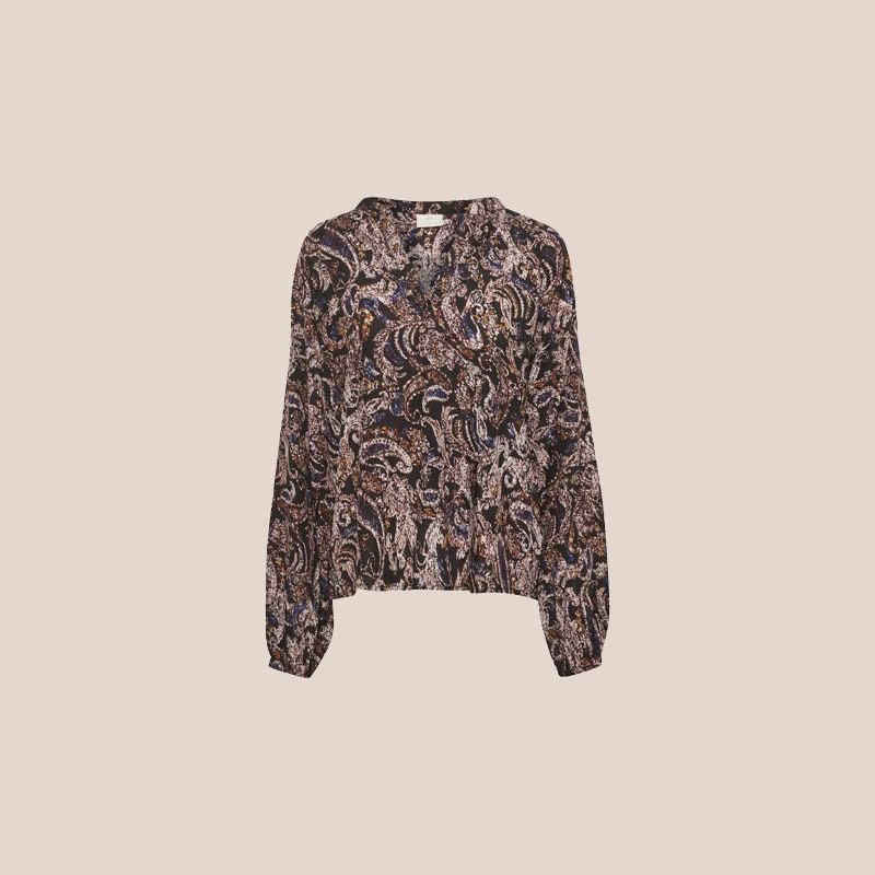 blusa estampado paisley