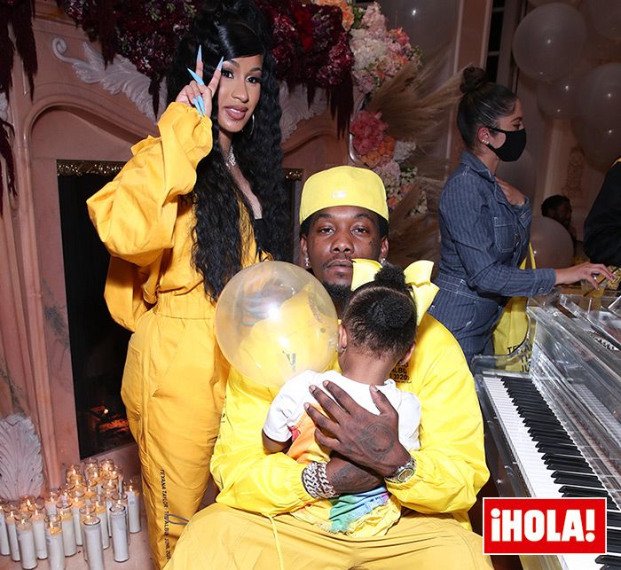 Cardi B y Offset con su hija Kulture