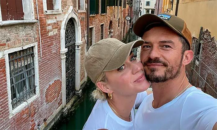 Katy Perry y Orlando Bloom de vacaciones en Venecia