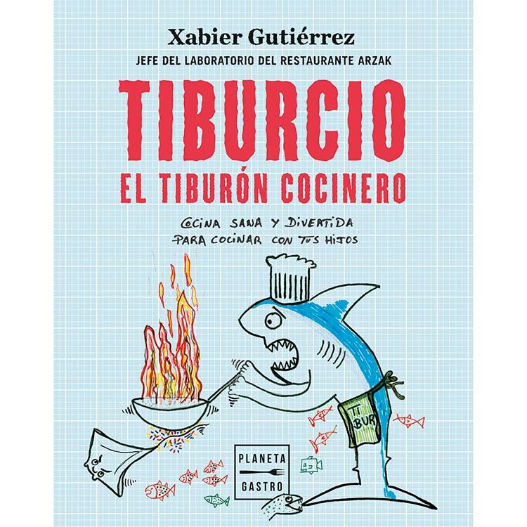 Libro Tiburcio, el tiburón cocinero