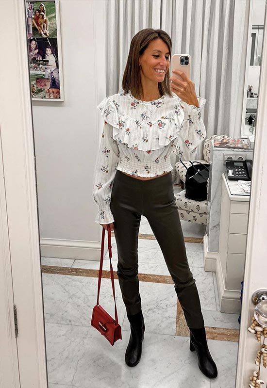 Ana Boyer con look de primavera