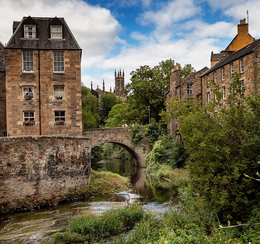 Dean Village, Edimburgo, Escocia