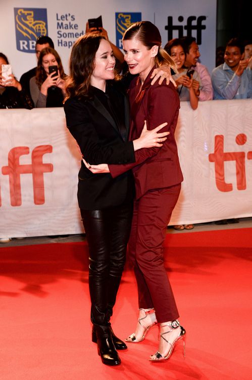 Elliot Page y Kate Mara en la première de 'My Days of Mercy'