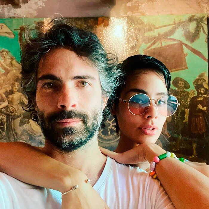 Esmeralda Pimentel y Osvaldo Benavides