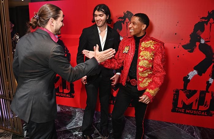 Los hijos de Michael estuvieron en el estreno del musical inspirado en la música de su padre