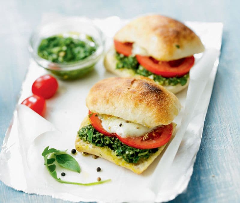 receta tomates bocadillo caprese