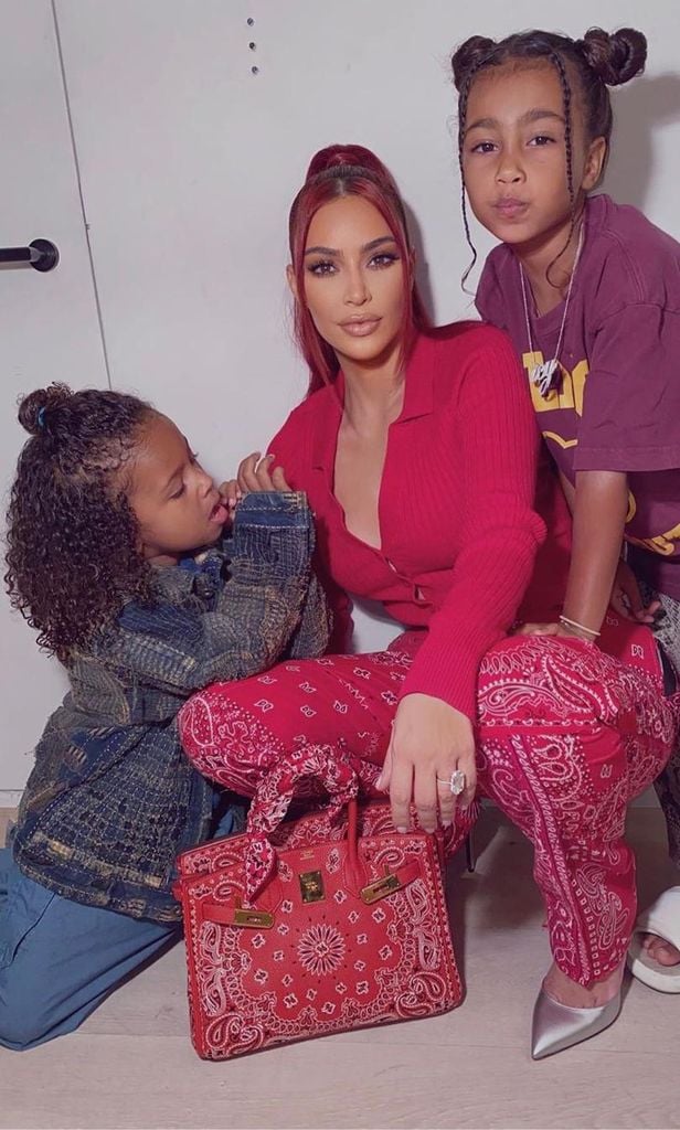 kim kardashian y sus hijas