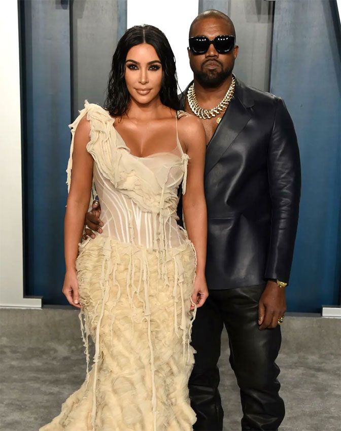 Kim Kardashian y Kanye West