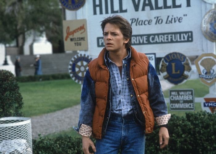 Michael J. Fox en 'Regreso al futuro'