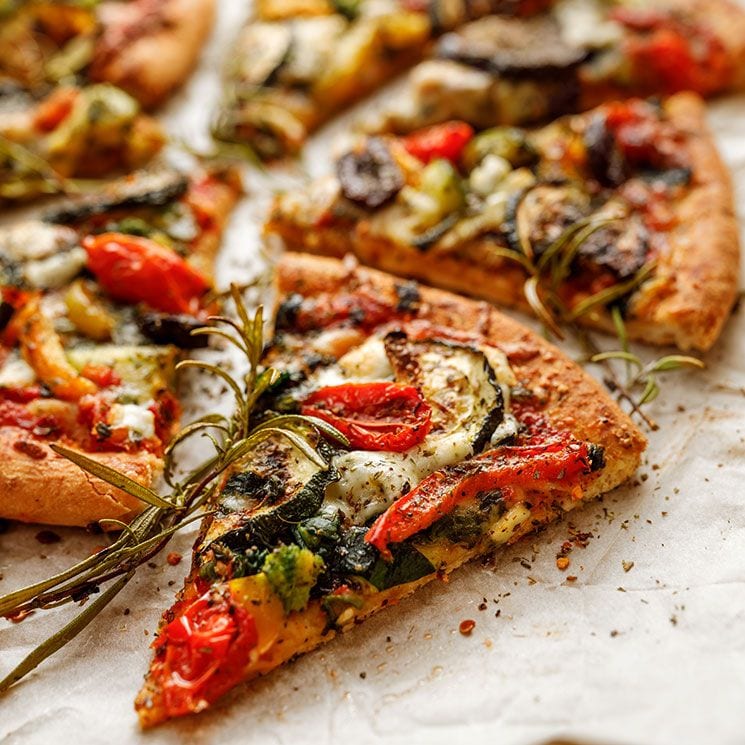 pizza vegetal getty