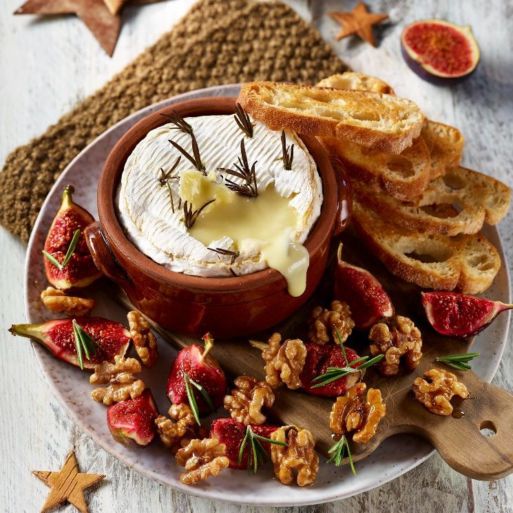 camembert horno nueces