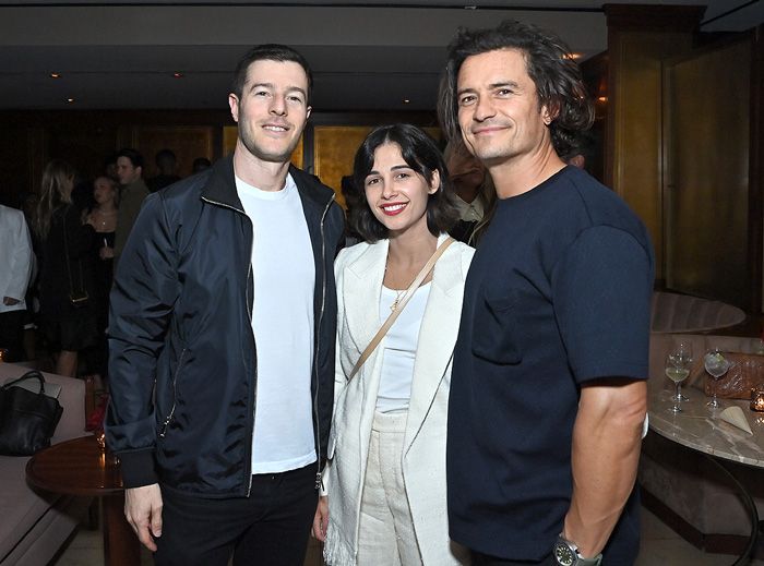 naomi scott con orlando bloom