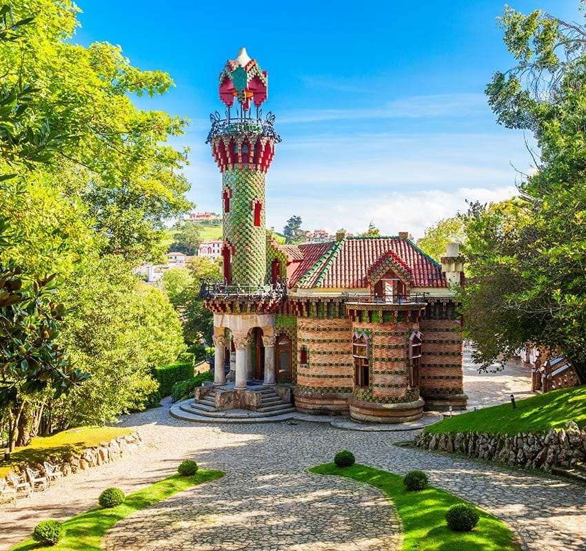 El Capricho de Gaudí, Comillas