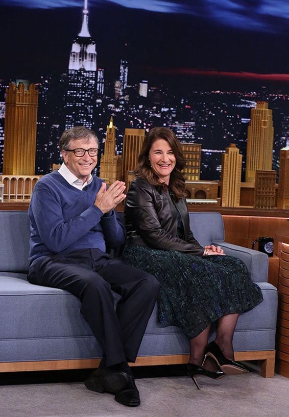 Bill y Melinda Gates