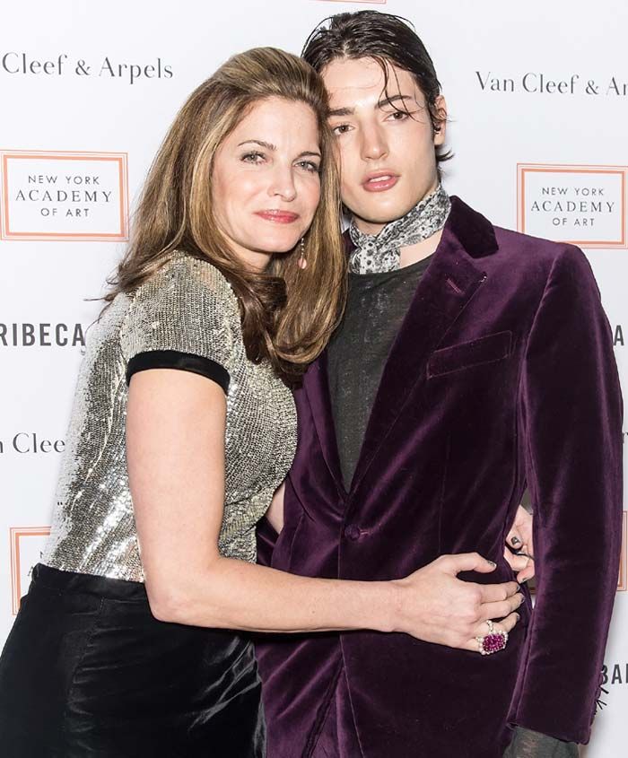 Stephanie Seymour y Harry Brant