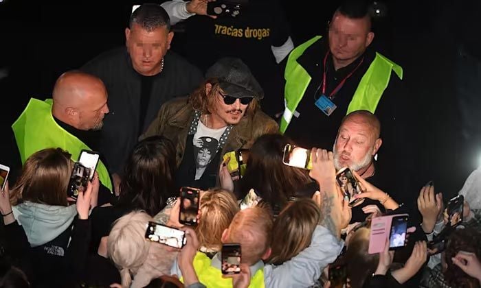 Johnny Depp en Europa