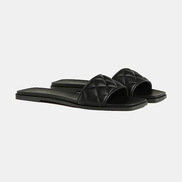 sandalias planas bershka