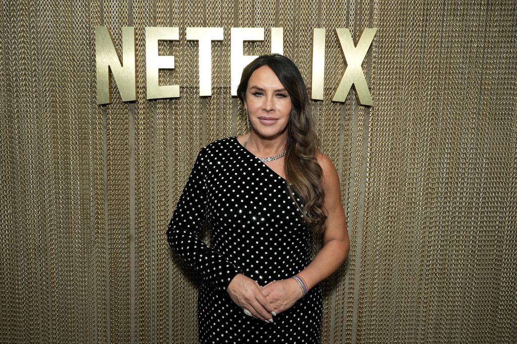 Karla Sofía Gascón en la after-party de los Oscar organizada por Netflix