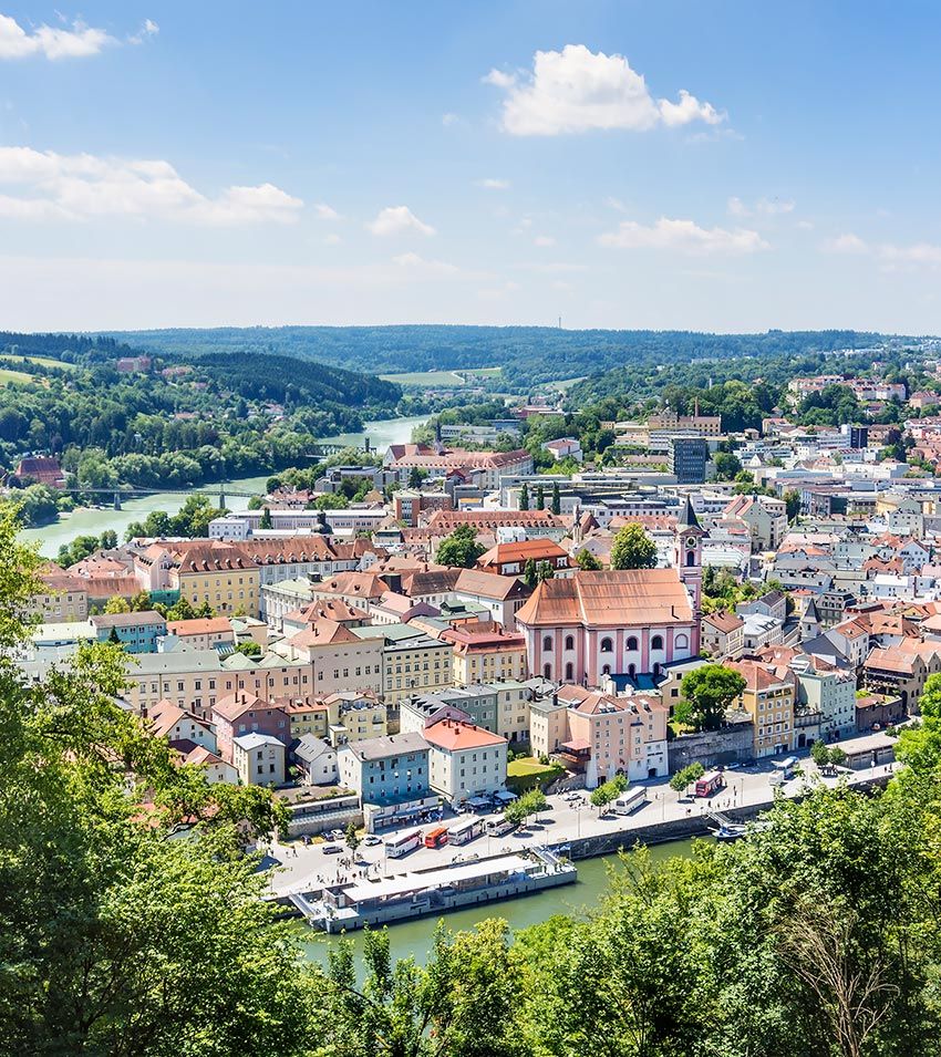 Ciudad alemana de Passau