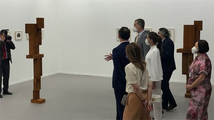  Los reyes Felipe y Letizia no se pierden su cita con el arte en la nueva edición de ARCO