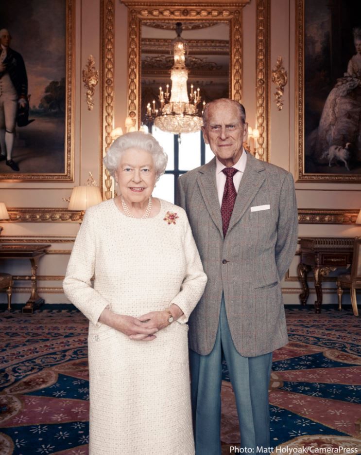 Isabel II y el Duque de Edimburgo celebran su 70 aniversario