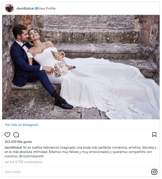 La boda de David Bisbal