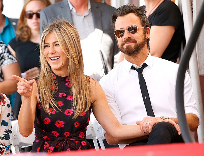 Justin Theroux y Jennifer Aniston