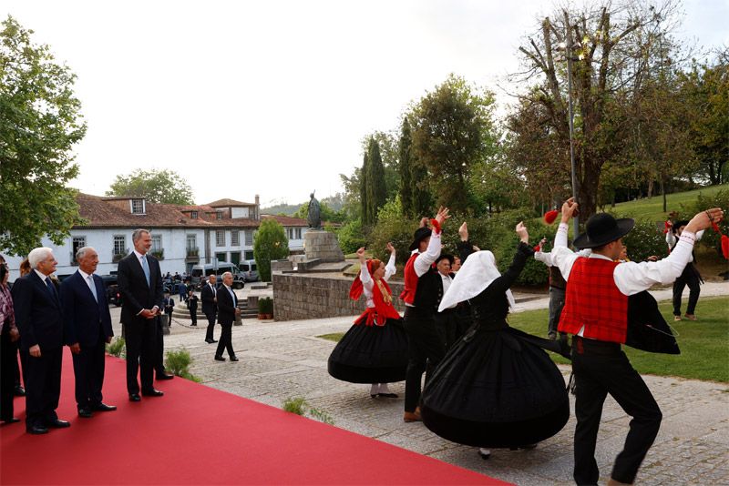 El rey Felipe en Portugal