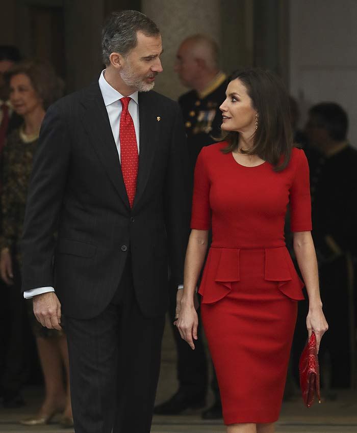 Don Felipe y doña Letizia