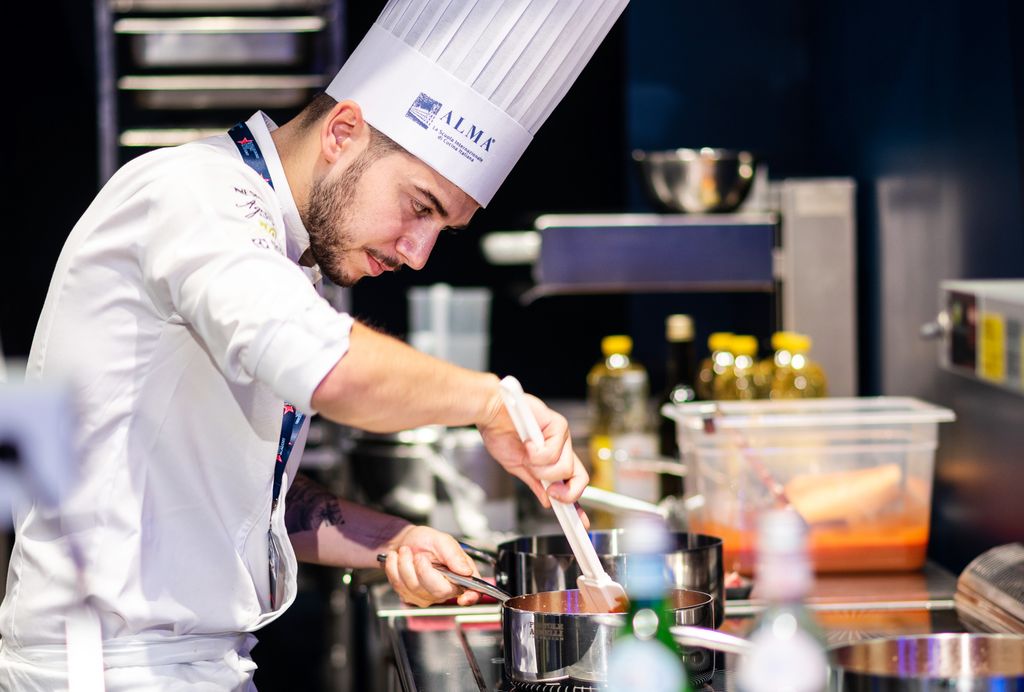 El cocinero Nelson Freitas