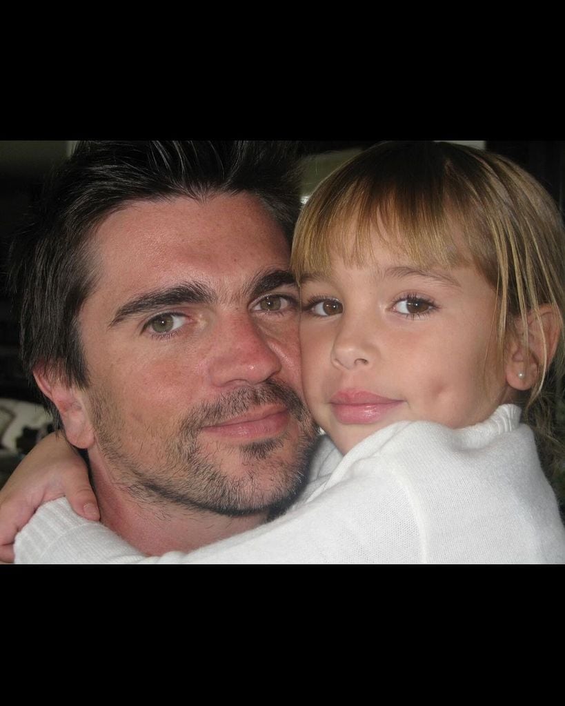 Juanes y su hija, Luna