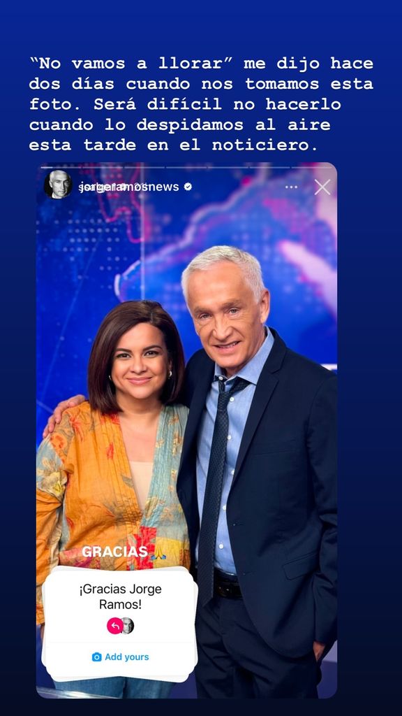 Silvia Salgado y Jorge Ramos