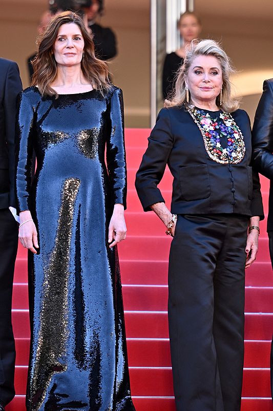  Chiara Mastroianni y Catherine Deneuve en Cannes